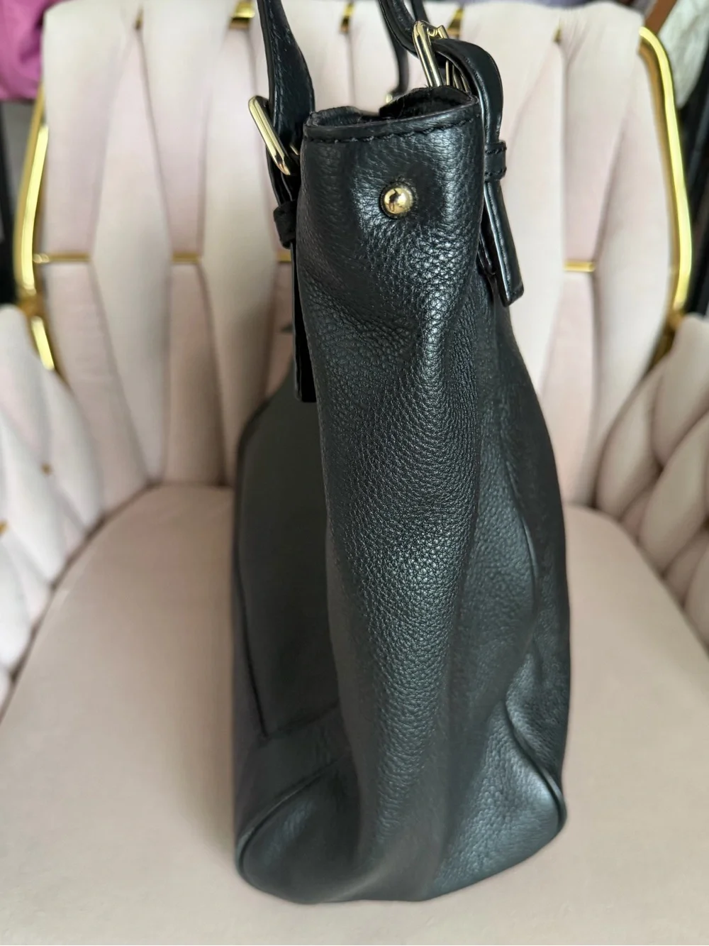 Kate Spade ♠️ New York Cobble Hill Peters Pebbled Leather Tote 🖤